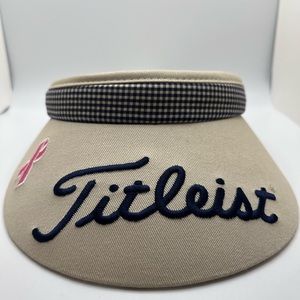 Titleist  Womens Visor/ Susan B Koeman Signatire Pink Ribbon